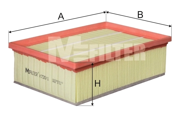 Filtro de ar 8671012188 Renault (RVI)
