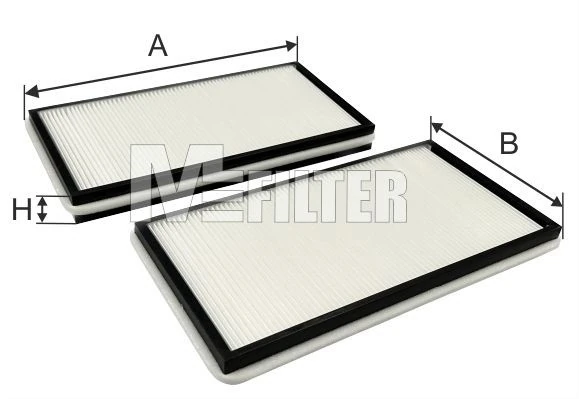  Filtro de salão BMW 7 sedan (E65, E66, E67) (2001 - 2008) 
