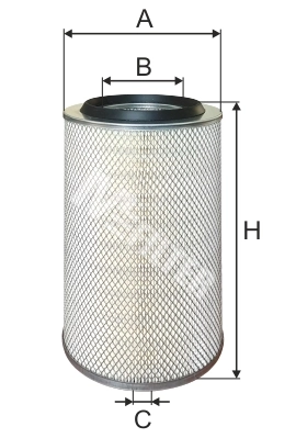 Filtro de ar Renault (RVI) 0004309015