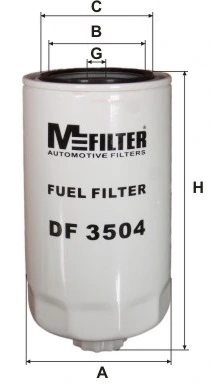 3308638 Cummins Filtro de combustível