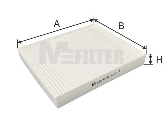  Filtro de salão Nissan Patrol SUV (Y62) (2010 - 2026) 