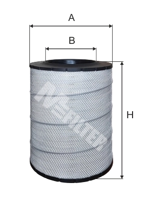 Filtro de ar Knorr-bremse K117832N50