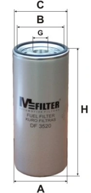 Filtro de combustível K117922N50 Knorr-bremse