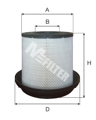 K117875N50 Knorr-bremse Filtro de ar