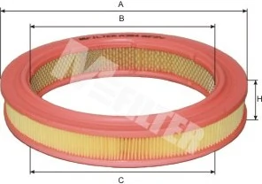 Filtro de ar Ford Fiesta Mk2 FBD