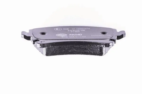 Sapatas do freio traseiras de disco 8DB355011531 HELLA