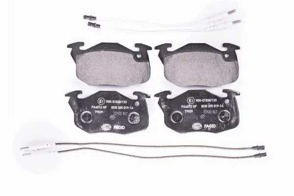 Sapatas do freio dianteiras de disco DP61004 Brembo