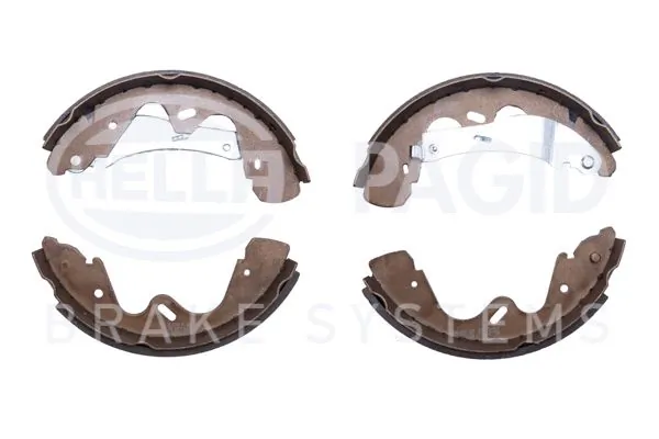 8DB355002941 HELLA Sapatas do freio traseiras de tambor