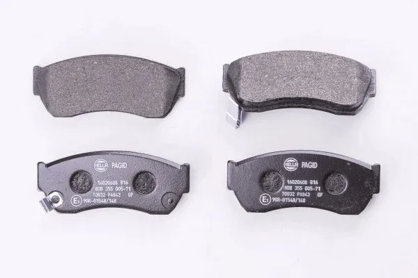 Compre 8DB355005711 HELLA Sapatas do freio dianteiras de disco