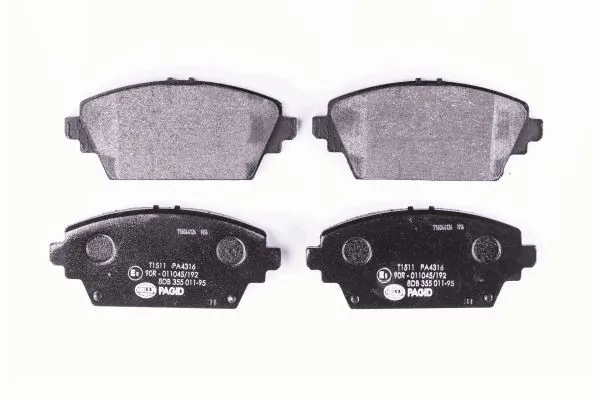 Compre 8DB355011951 HELLA Sapatas do freio dianteiras de disco