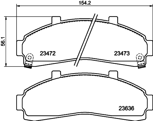 Compre Sapatas do freio dianteiras de disco Ford Explorer 