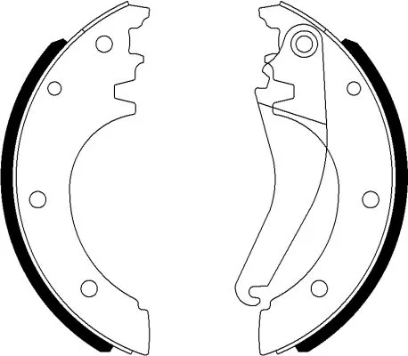 Sapatas do freio traseiras de tambor Wabco 12999529VT preço, a partir de 67,29 USD
