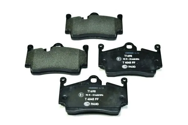 Compre 8DB355013311 HELLA Sapatas do freio traseiras de disco