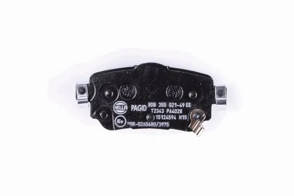 Sapatas do freio traseiras de disco 8DB355021491 HELLA
