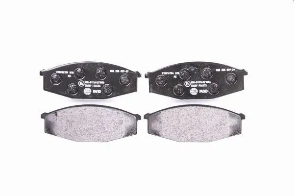 Compre 8DB355007291 HELLA Sapatas do freio dianteiras de disco