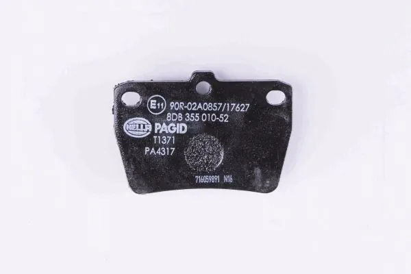 Compre 8DB355010521 HELLA Sapatas do freio traseiras de disco