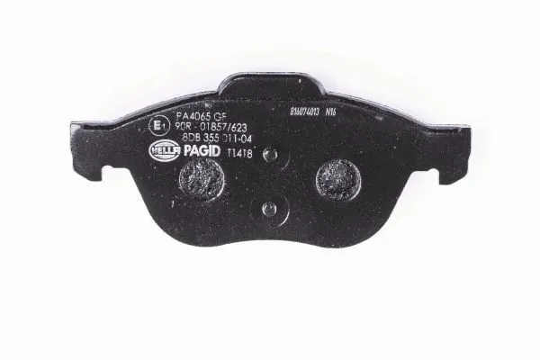 Compre 8DB355011041 HELLA Sapatas do freio dianteiras de disco