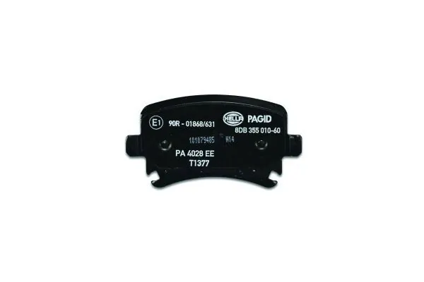 Sapatas do freio traseiras de disco 8DB355010601 HELLA