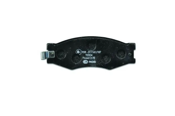 Sapatas do freio dianteiras de disco 8DB355005621 HELLA
