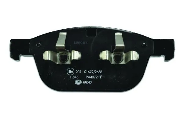 Sapatas do freio dianteiras de disco 8DB355014541 HELLA