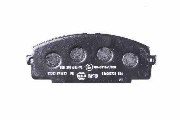 Sapatas do freio dianteiras de disco 8DB355016921 HELLA