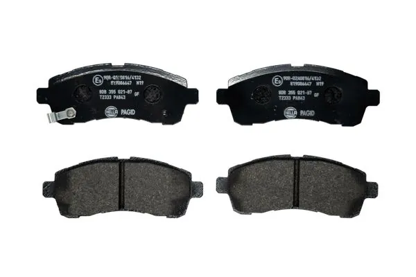 Sapatas do freio dianteiras de disco Mazda D6Y13328ZA