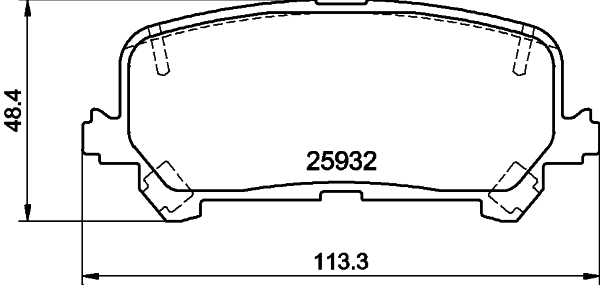 Compre 43022TG7A00 Honda Sapatas do freio traseiras de disco
