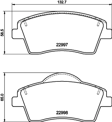 Compre 31471409 Volvo Sapatas do freio dianteiras de disco