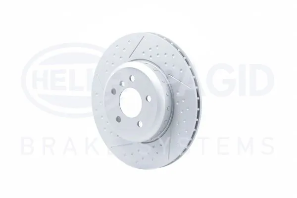 Disco do freio traseiro 8DD355120781 HELLA