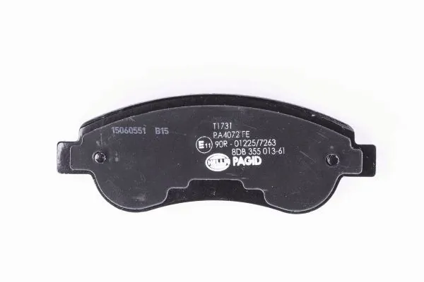Compre 8DB355013611 HELLA Sapatas do freio dianteiras de disco