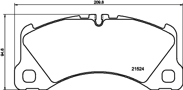 Sapatas do freio dianteiras de disco VAG 97035194907 preço, a partir de 89,21 USD