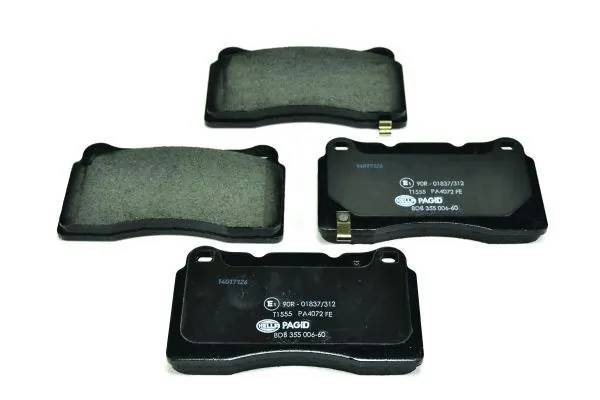 Compre 8DB355006601 HELLA Sapatas do freio dianteiras de disco