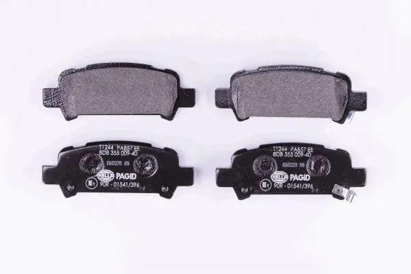 Compre 8DB355009401 HELLA Sapatas do freio traseiras de disco