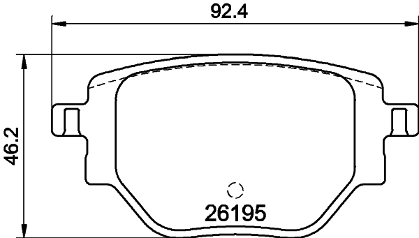 Compre 1681449980 Peugeot/Citroen Sapatas do freio traseiras de disco
