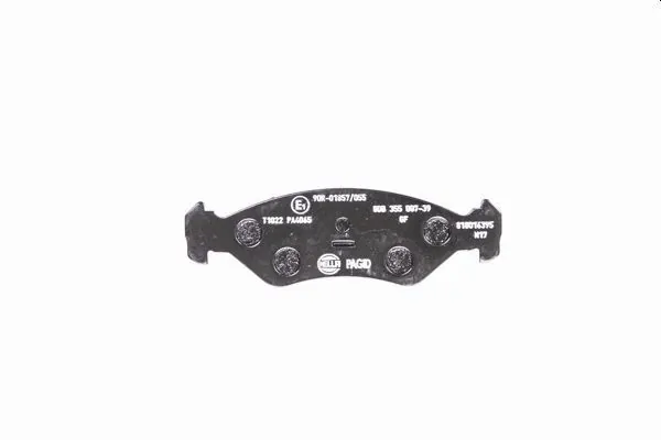 Sapatas do freio dianteiras de disco DP24001 Brembo