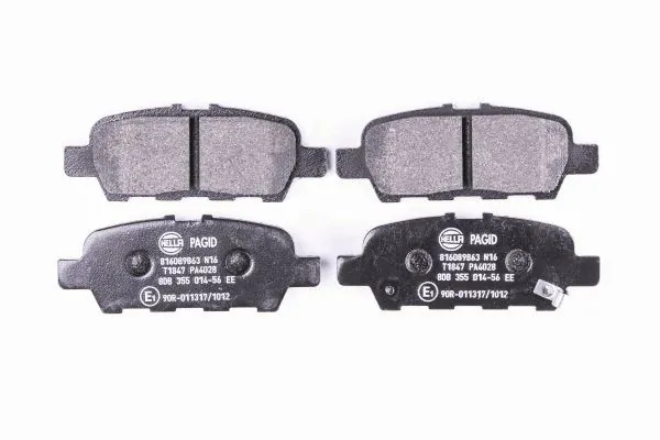  Sapatas do freio traseiras de disco Suzuki Grand Vitara XL-7 SUV (JC) (2006 - 2009) XL-7