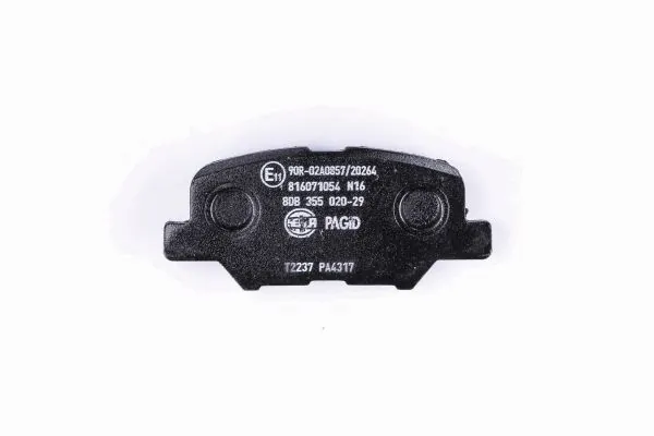 Sapatas do freio traseiras de disco 8DB355020291 HELLA