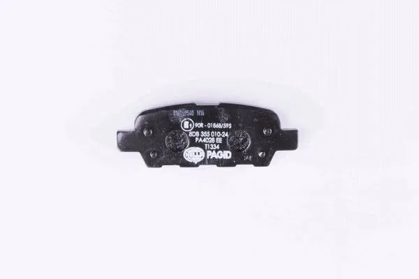 Compre 8DB355010241 HELLA Sapatas do freio traseiras de disco