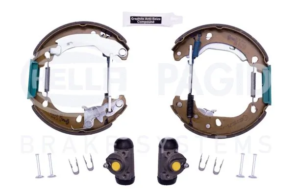 Compre E170209 Peugeot/Citroen Sapatas do freio traseiras de tambor, montadas com cilindros, kit