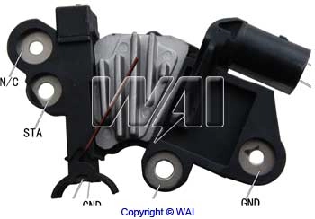 Relê-regulador do gerador (relê de carregamento) Volvo S40 II MS
