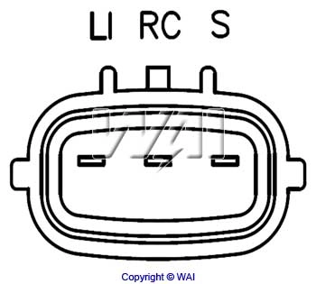 Relê-regulador do gerador (relê de carregamento) Land Rover Range Rover III L322