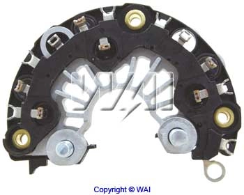 Eixo de diodos do gerador para Renault Clio SYMBOL LB0, LB1, LB2