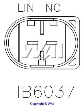 Relê-regulador do gerador (relê de carregamento) WAI IB6037 preço, a partir de 58,48 USD