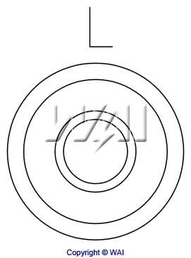 M519 WAI Relê-regulador do gerador (relê de carregamento)