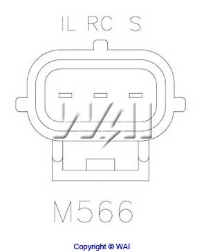 Relê-regulador do gerador (relê de carregamento) WAI M566 preço, a partir de 50,74 USD