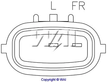 Relê-regulador do gerador (relê de carregamento) para Hyundai Tucson II TM