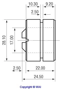 1124303038 Bosch Tubo coletor de rotor do gerador