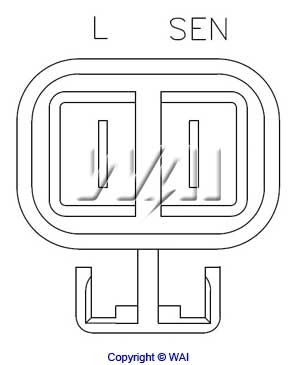 Relê-regulador do gerador (relê de carregamento) Mitsubishi Pajero IV LONG V90
