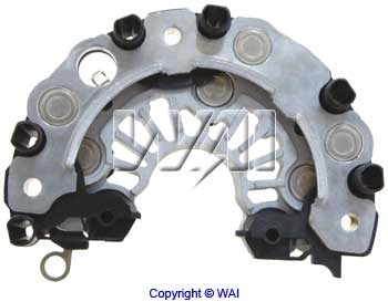 Eixo de diodos do gerador Renault Clio SYMBOL LB0, LB1, LB2