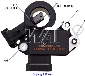 Compre 93740756 Parts-Mall Relê-regulador do gerador (relê de carregamento)